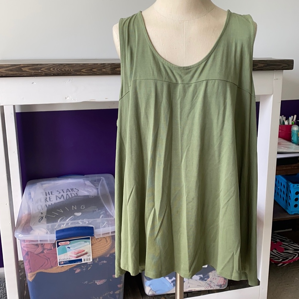 Green Tank Top